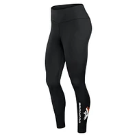 Women's Fanatics Black Denver Broncos Wordmark Stacked Leggings