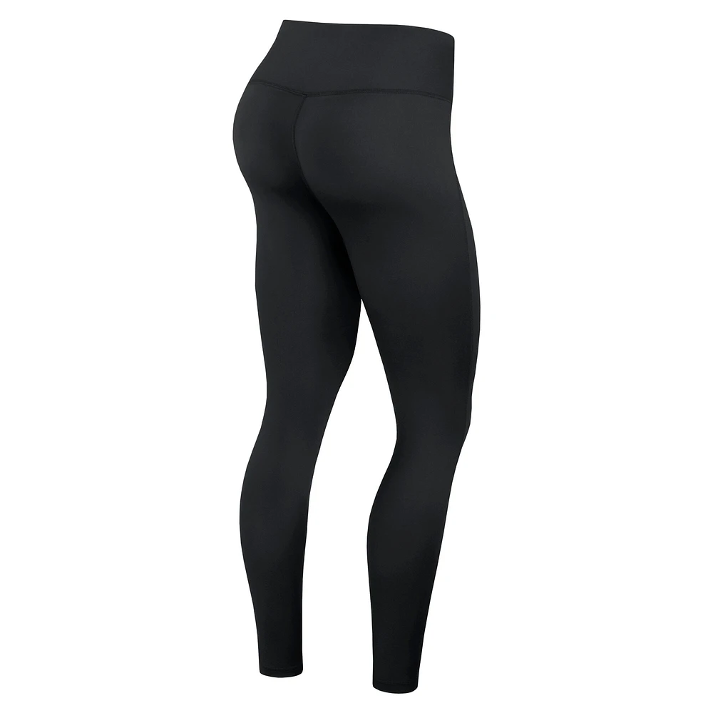 Women's Fanatics Black Denver Broncos Wordmark Stacked Leggings