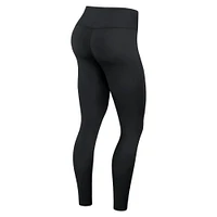 Women's Fanatics Black Denver Broncos Wordmark Stacked Leggings