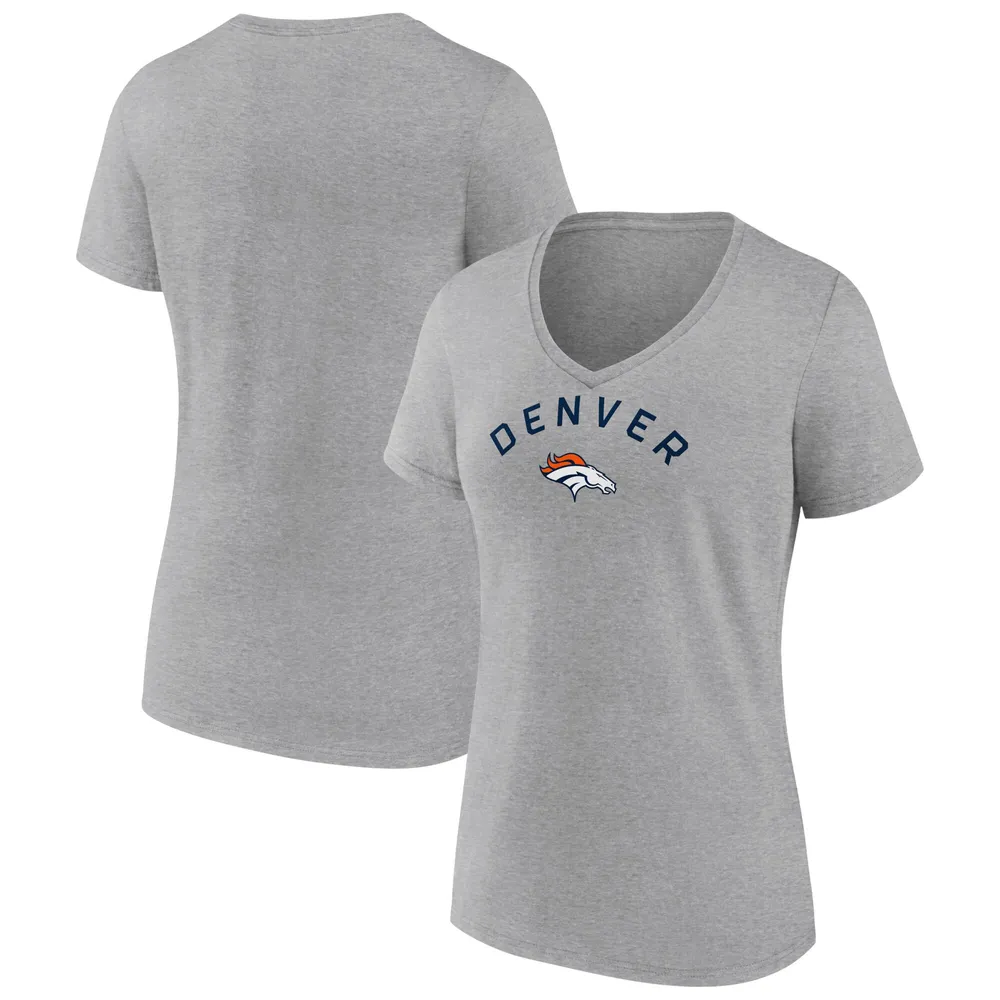Lids Denver Broncos Fanatics Branded Women's Team Arc V-Neck T
