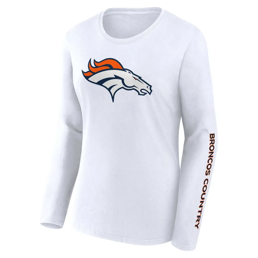 denver broncos women's long sleeve shirt