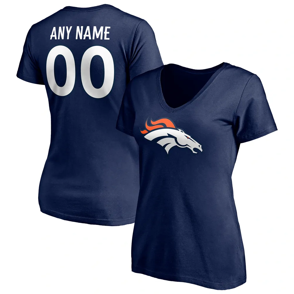 Denver Broncos Custom Team Authentic T Shirt