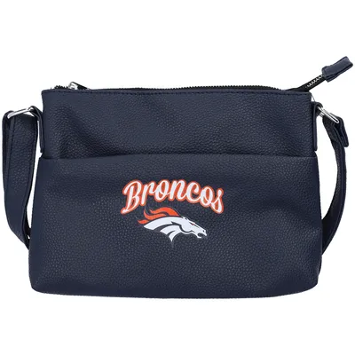 Denver Broncos FOCO Women's Logo Script Crossbody Handbag