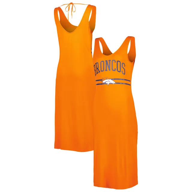Lids Denver Broncos G-III 4Her by Carl Banks Women's Training V-Neck Maxi  Dress - Orange