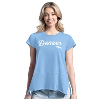 Women's Margaritaville  Blue Denver Broncos Gametime Is Paradise T-Shirt