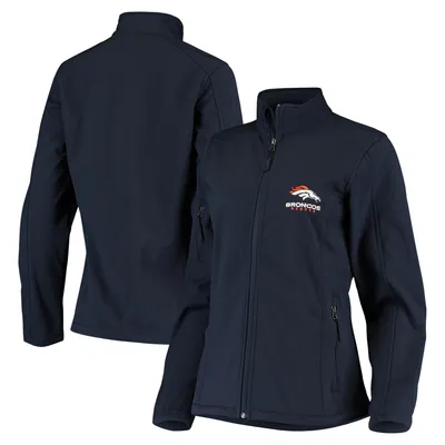 Denver Broncos Women's Full-Zip Sonoma Softshell Jacket - Navy