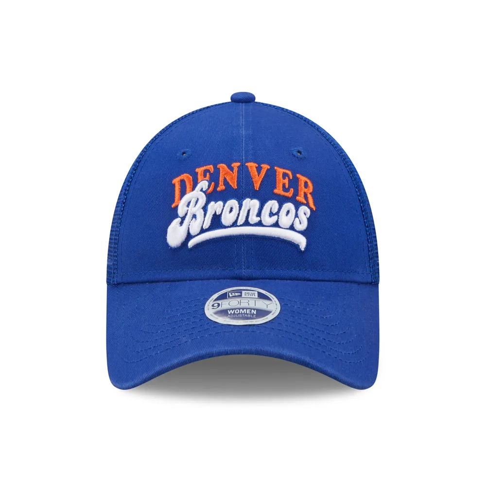 New Era Women's New Era Royal Denver Broncos Team Trucker 9FORTY