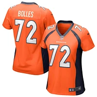 Women's Nike Garett Bolles Orange Denver Broncos Game Jersey