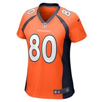 Women's Nike Greg Dulcich Orange Denver Broncos Game Player Jersey