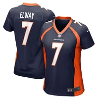 Women's Nike John Elway Navy Denver Broncos Retired Player Jersey