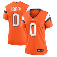 Maillot de match Nike Jonathon Cooper Orange Denver Broncos pour femme