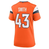 Maillot de match Nike Keidron Smith Orange Denver Broncos pour femme