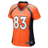 Women's Nike Michael Bandy  Orange Denver Broncos Team Game Jersey