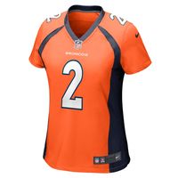 Women's Nike Patrick Surtain II Orange Denver Broncos Game Jersey