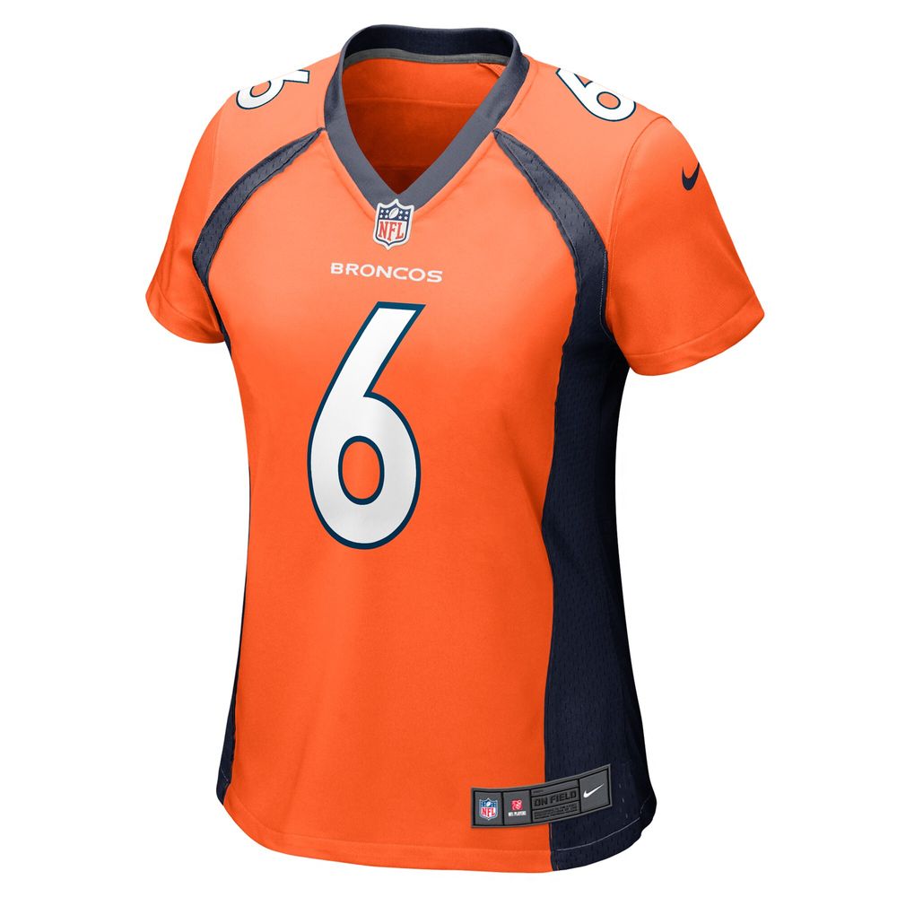 Women's Nike P.J. Locke Orange Denver Broncos Game Player Jersey