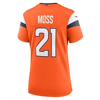 Women's Nike Riley Moss  Orange Denver Broncos Team Game Jersey