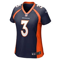 Women's Nike Russell Wilson Navy Denver Broncos Player Jersey