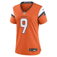 Women's Nike Talanoa Hufanga  Orange Denver Broncos Team Game Jersey