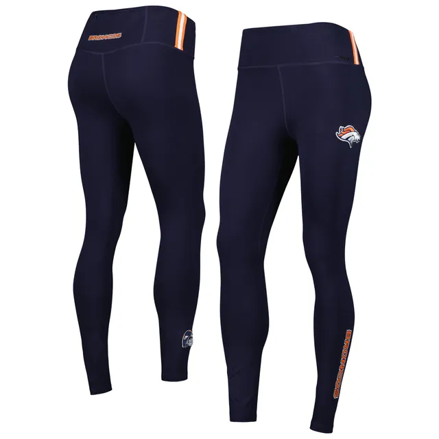 Lids Denver Broncos Certo Women's High Waist Logo Two-Pocket Leggings -  Navy