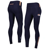 Legging en jersey classique Pro Standard pour femmes, bleu marine, Denver Broncos