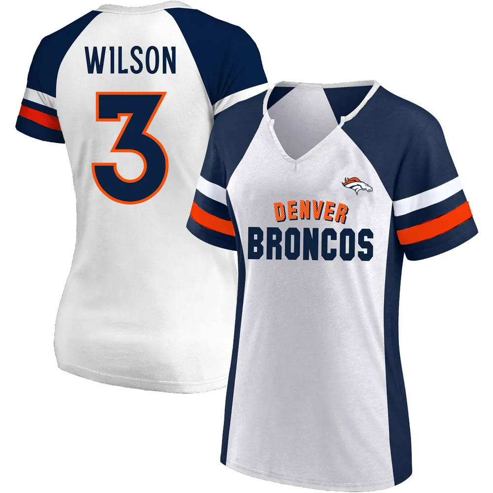 russell wilson white broncos jersey