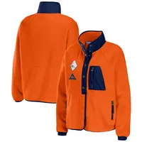 Women's WEAR by Erin Andrews Orange Denver Broncos Puffer