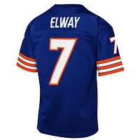 Youth Mitchell & Ness John Elway Royal Denver Broncos 1998 Throwback Fashion Jersey