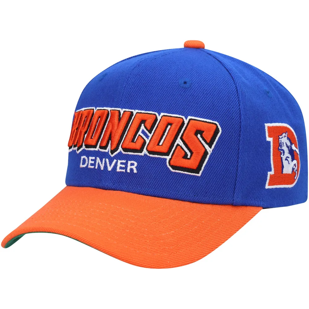 New Era Orange Denver Broncos Word 9FIFTY Snapback Hat