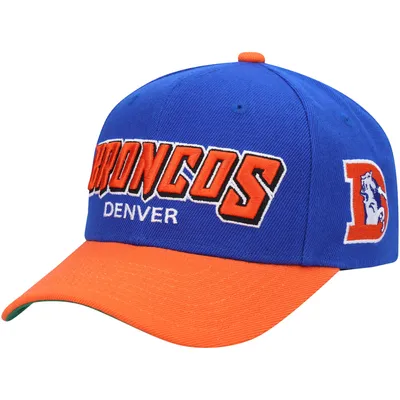 broncos mitchell and ness snapback