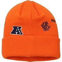 NWE BRONC ORNGE NFL Junior IDENTITY CUFFED KNIT HATYTHNIT