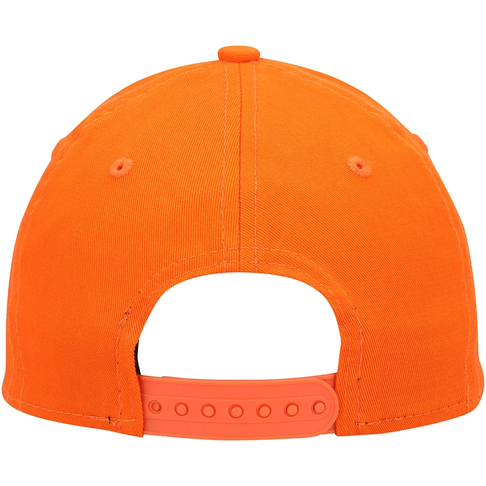 Casquette réglable orange Denver Broncos Outline 9FORTY New Era pour jeune