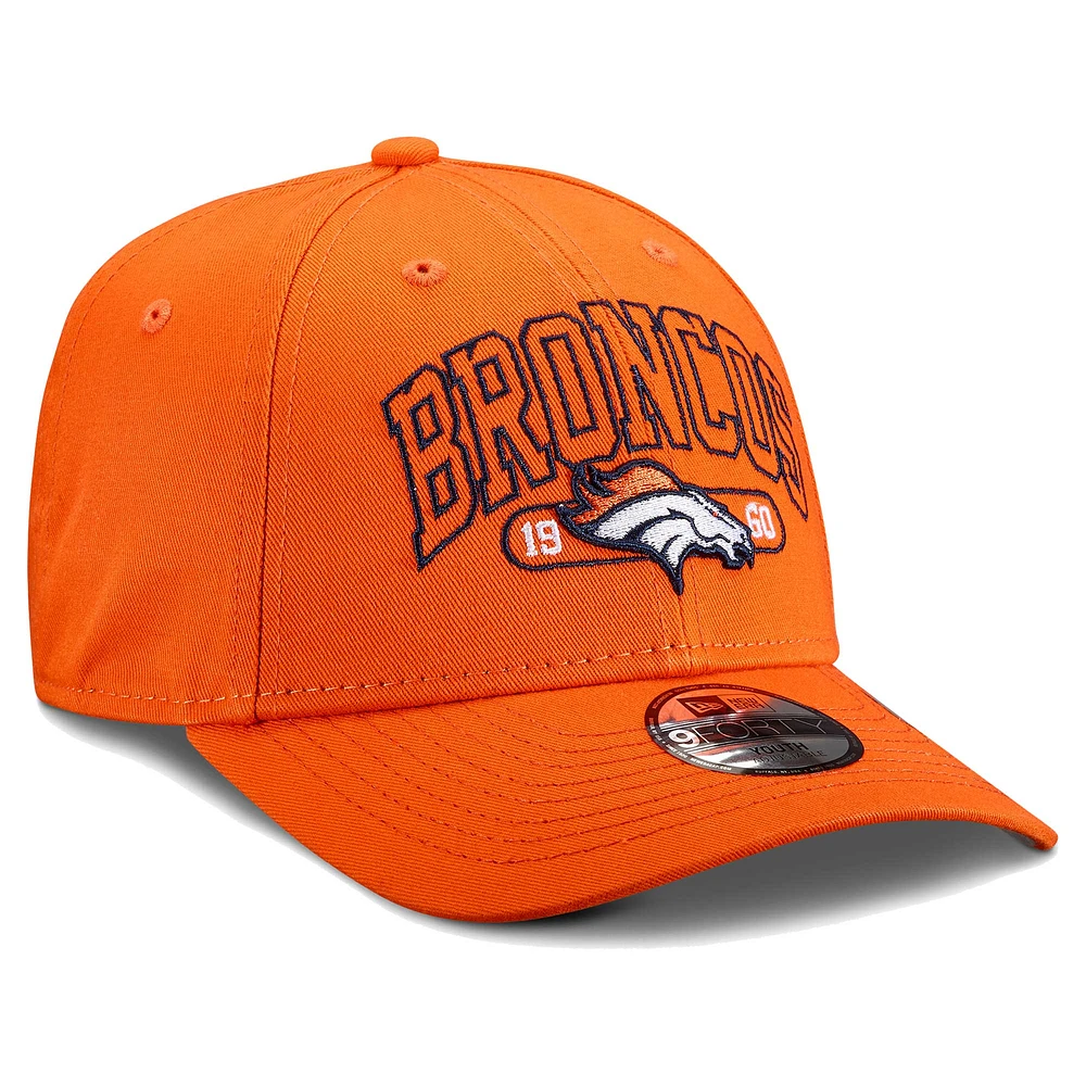 NWC BRONC ORNGE NWC FW23 NFL YOUTH OUTLINE 940 HATYTHC