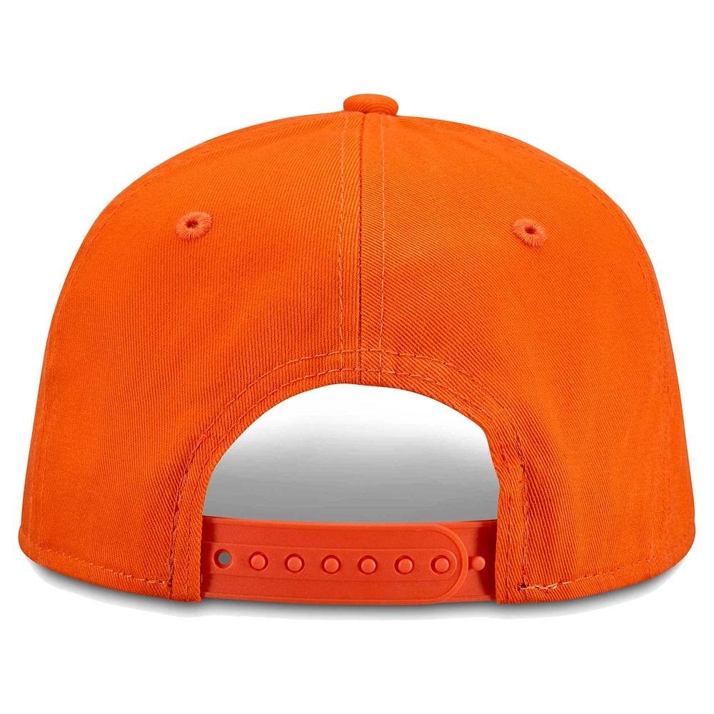 Youth New Era Orange Denver Broncos Outline 9FORTY Adjustable Hat