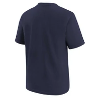 T-shirt bleu marine avec logo Denver Broncos pour jeune