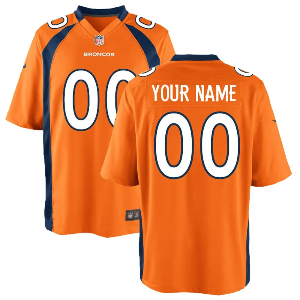 Lids Denver Broncos Nike Youth Custom Game Jersey - Orange