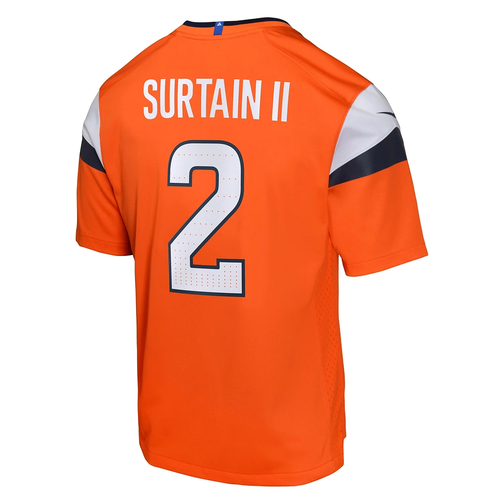 Youth Nike Patrick Surtain II Denver Broncos Mile High Collection Game Jersey