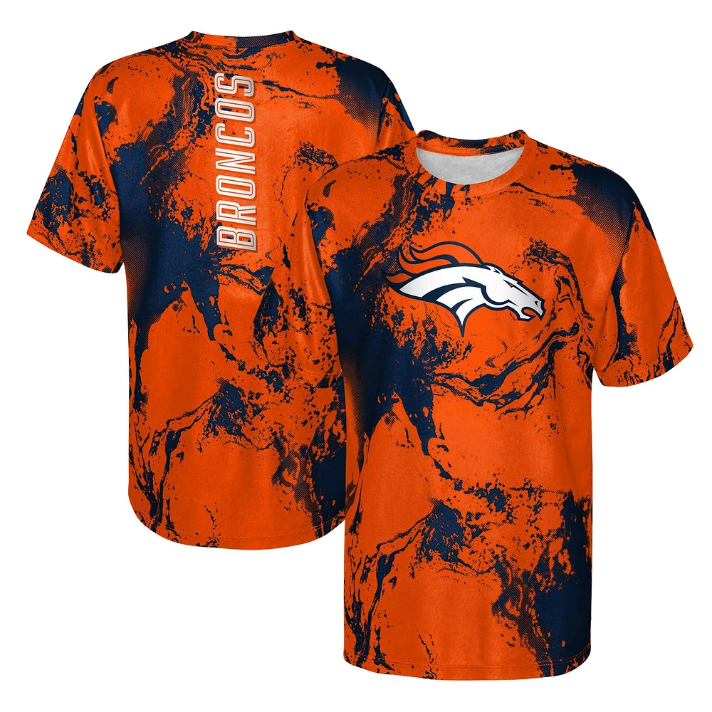 Youth Orange Denver Broncos The Mix T-Shirt