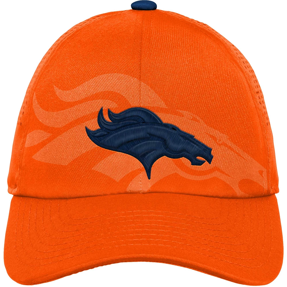 Youth Orange Denver Broncos Tailgate Adjustable Hat