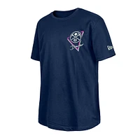 T-shirt phosphorescent bleu marine Denver Nuggets de New Era