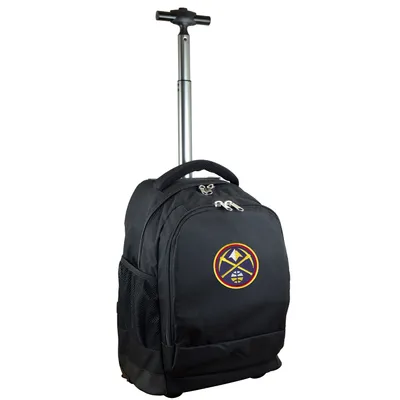 Denver Nuggets 19'' Premium Wheeled Backpack - Black