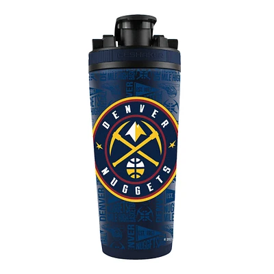 Denver Nuggets 26oz. 4D Stainless Steel Shaker Bottle