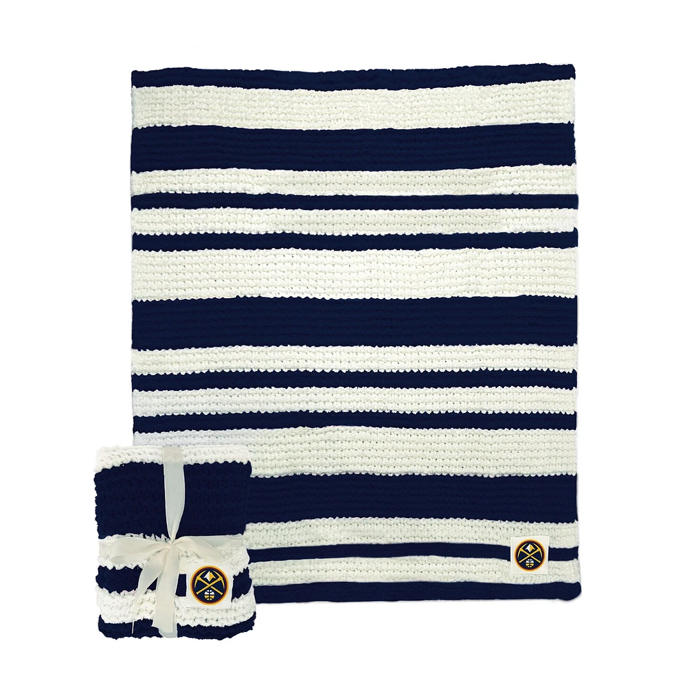 Denver Nuggets 50" x 60" Cable-Knit Throw Blanket