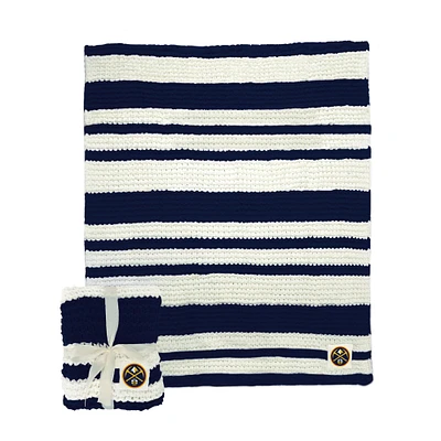 Denver Nuggets 50" x 60" Cable-Knit Throw Blanket