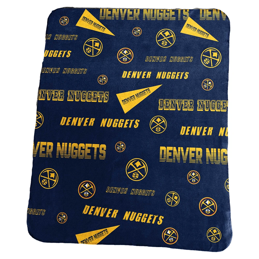 Couverture polaire classique Denver Nuggets 50" x 60"