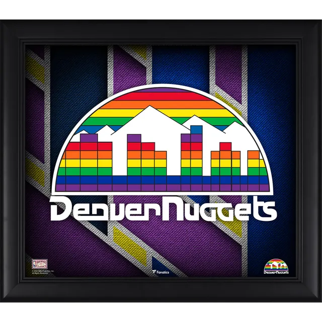 Denver Nuggets Fanatics Authentic 2023 Western Conference Champions 15 x  17 Framed Collage