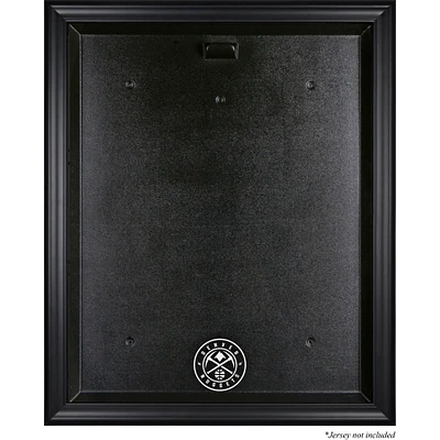 Denver Nuggets Framed Black Team Logo Jersey Display Case