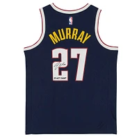 Jamal Murray Denver Nuggets 2023 Western Conference Champions Autographed Nike Icon Swingman Jersey with "23 WCF Champ" Inscription