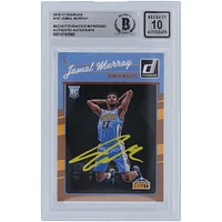 Jamal Murray Denver Nuggets Autographed 2016-17 Panini Donruss Yellow Ink #157 Beckett Fanatics Witnessed Authenticated 10 Rookie Card