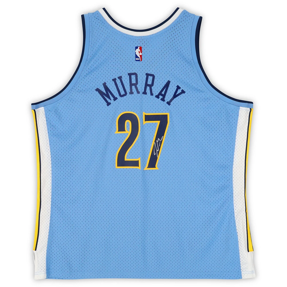Jamal Murray Denver Nuggets Autographed Light Blue Mitchell & Ness 2016-17 Swingman Jersey 