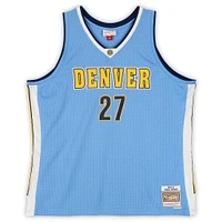 Jamal Murray Denver Nuggets Autographed Light Blue Mitchell & Ness 2016-17 Swingman Jersey 